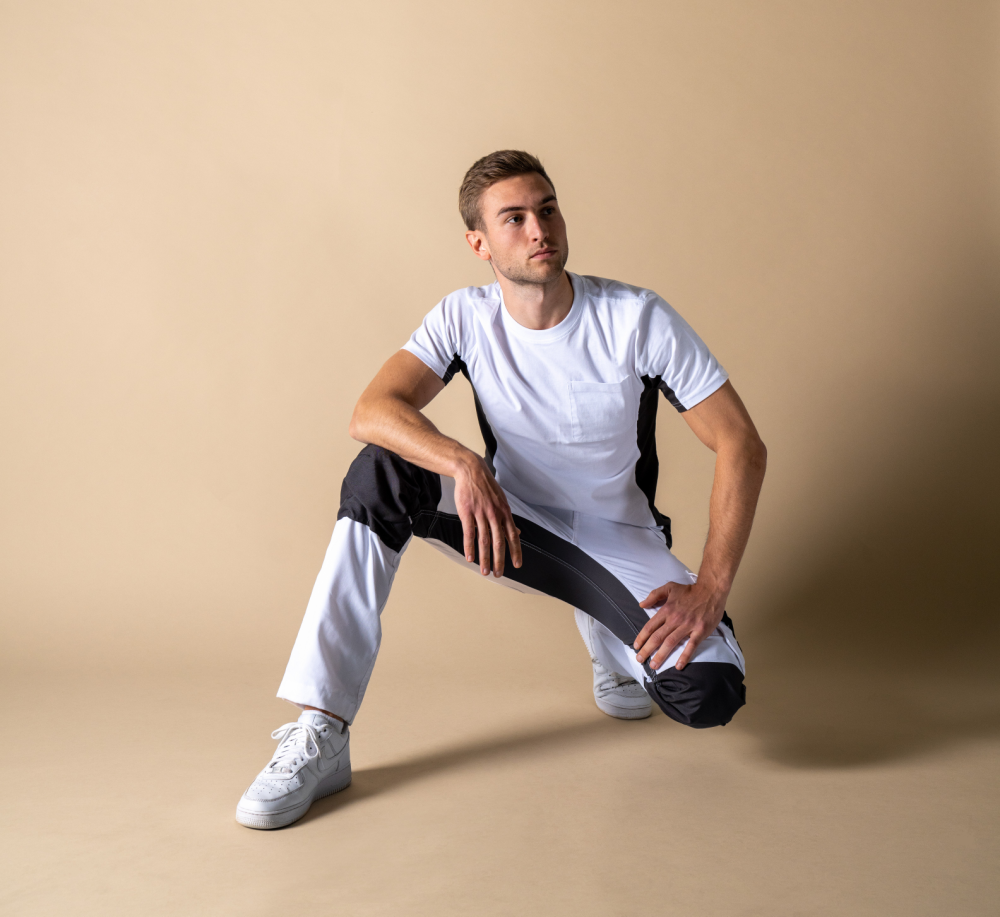 Werkkleding Voor Schilders Slim Fit En Wit