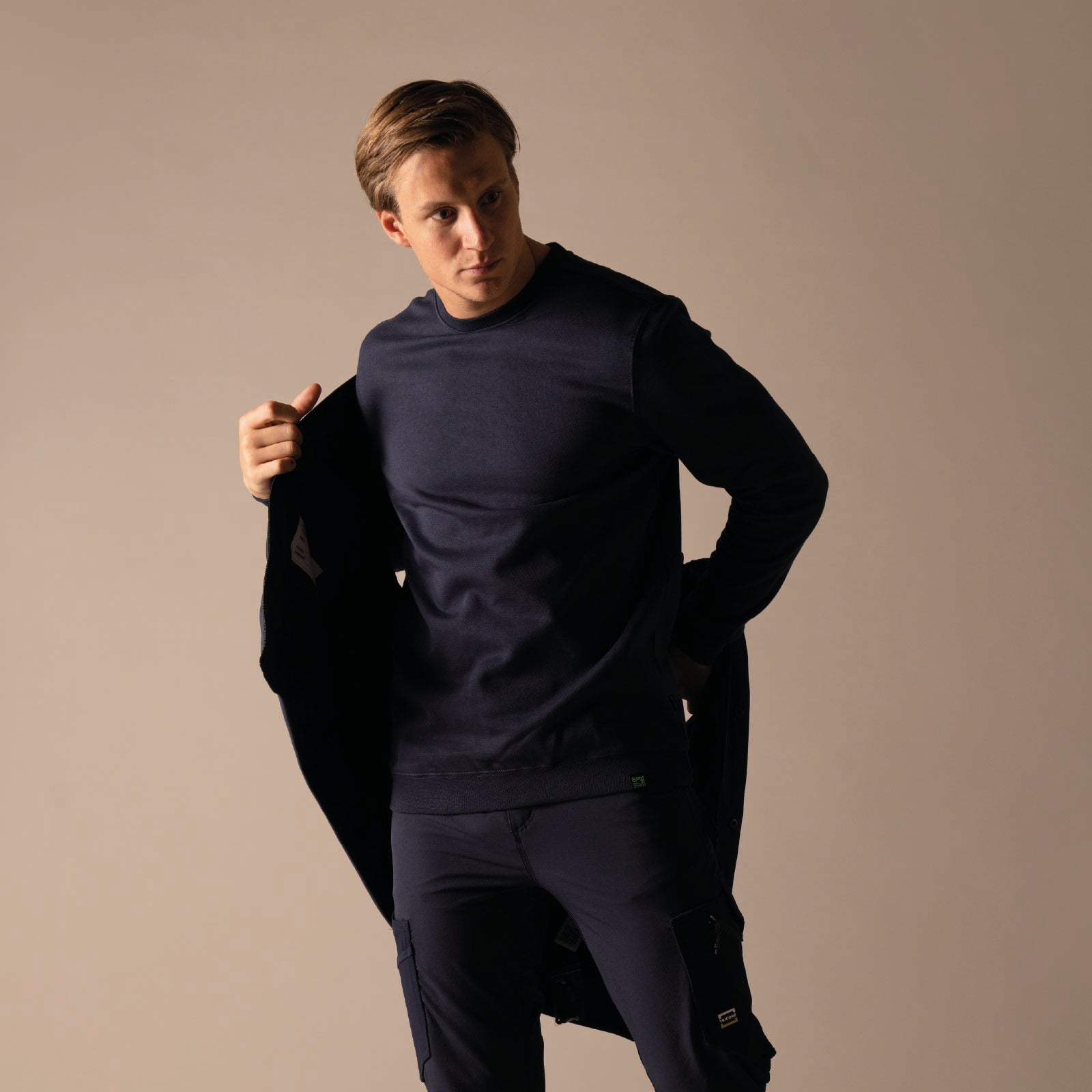 Model wearing Tricorp Comfort sweatshirt
