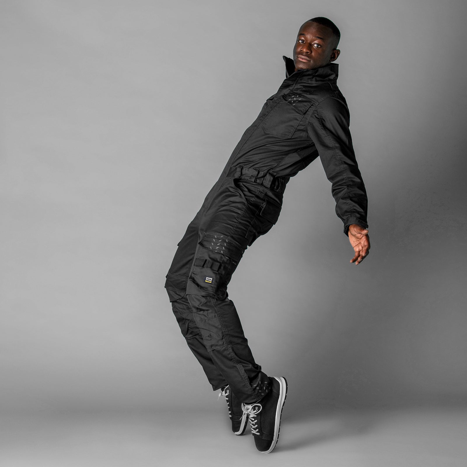 Model wearing Tricorp Comfort overall