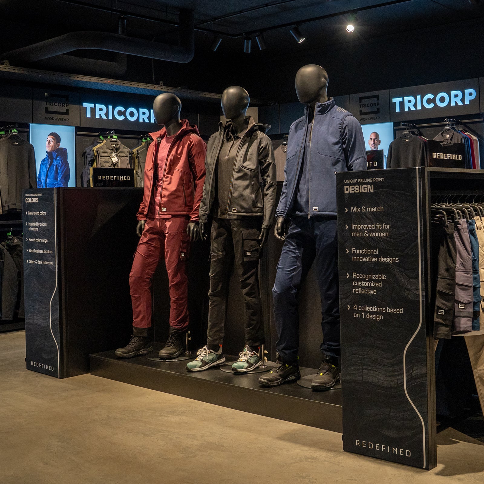 Beeld uit Tricorp Showroom