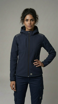 Blouson Softshell Capuchon Luxe Redefined Femme